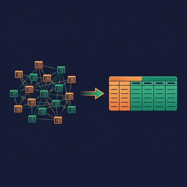 Normalized model with many interconnected tables vs. denormalized wide flat table