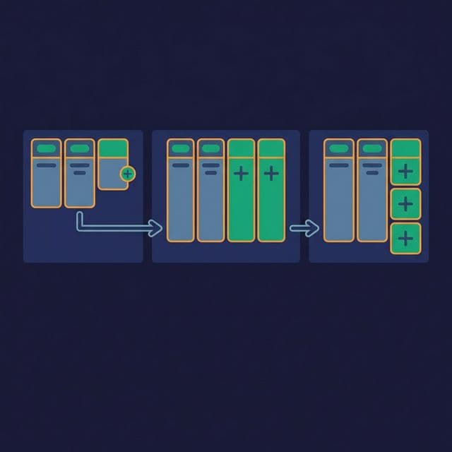 Additive schema evolution: columns only added, never removed or renamed